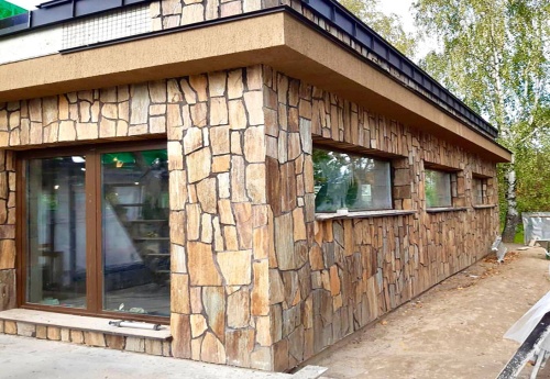 Плитняк кора дерева для фасада купить в Орловской области