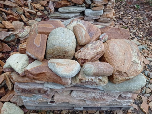 Златолит жёлтый, жёлто-зелёный глыбки и валуны для ланшафтного дизайна купить в Орловской области