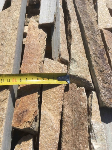 Горбушка златолит золотистый для облицовки купить в Орловской области