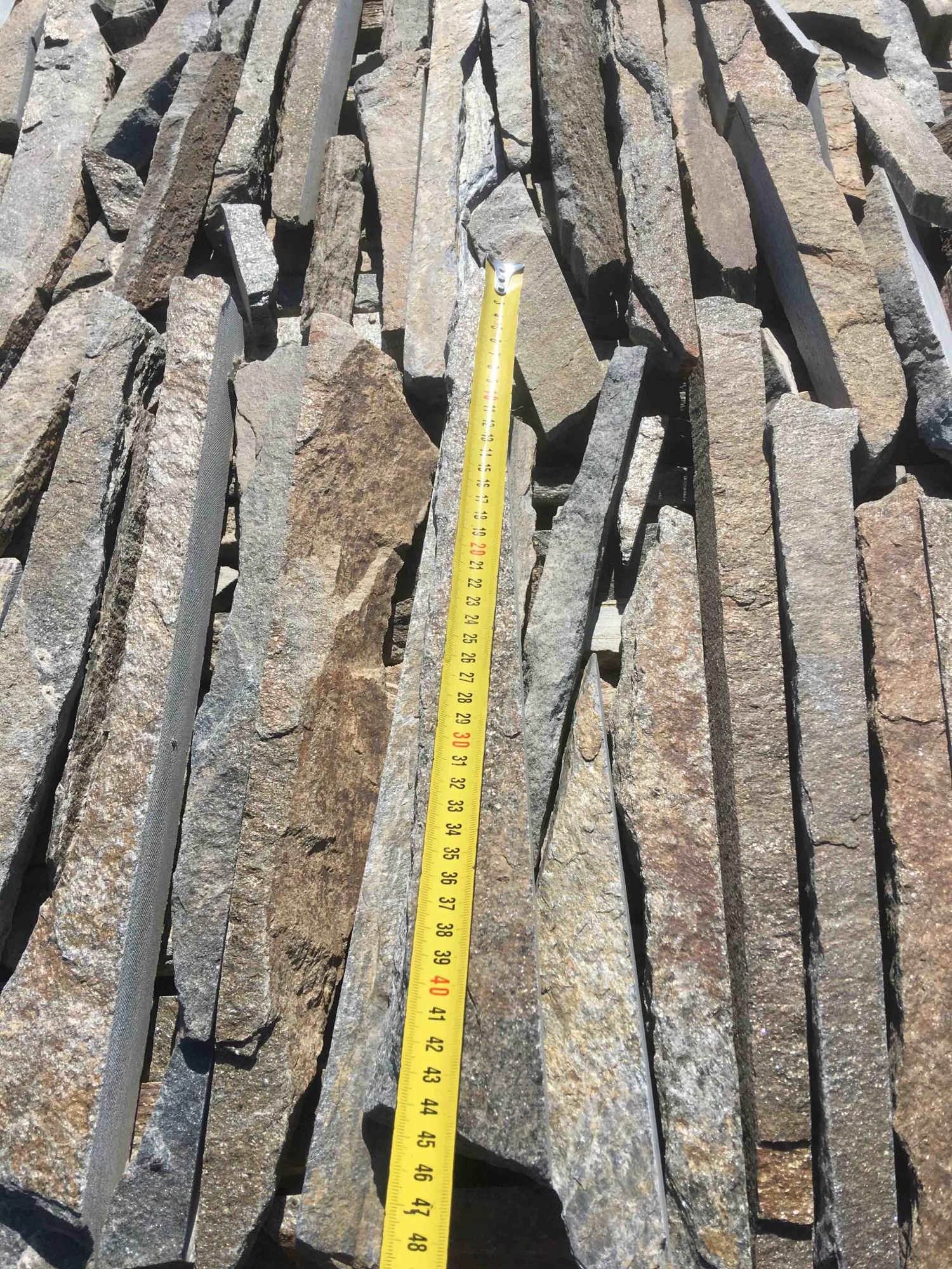 Горбушка златолит мультиколор для облицовки купить в Орловской области