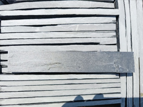 Плитка чёрная из натурального камня фасадная 30 см * 5 см, толщина 7 мм -30 мм купить в Орловской области